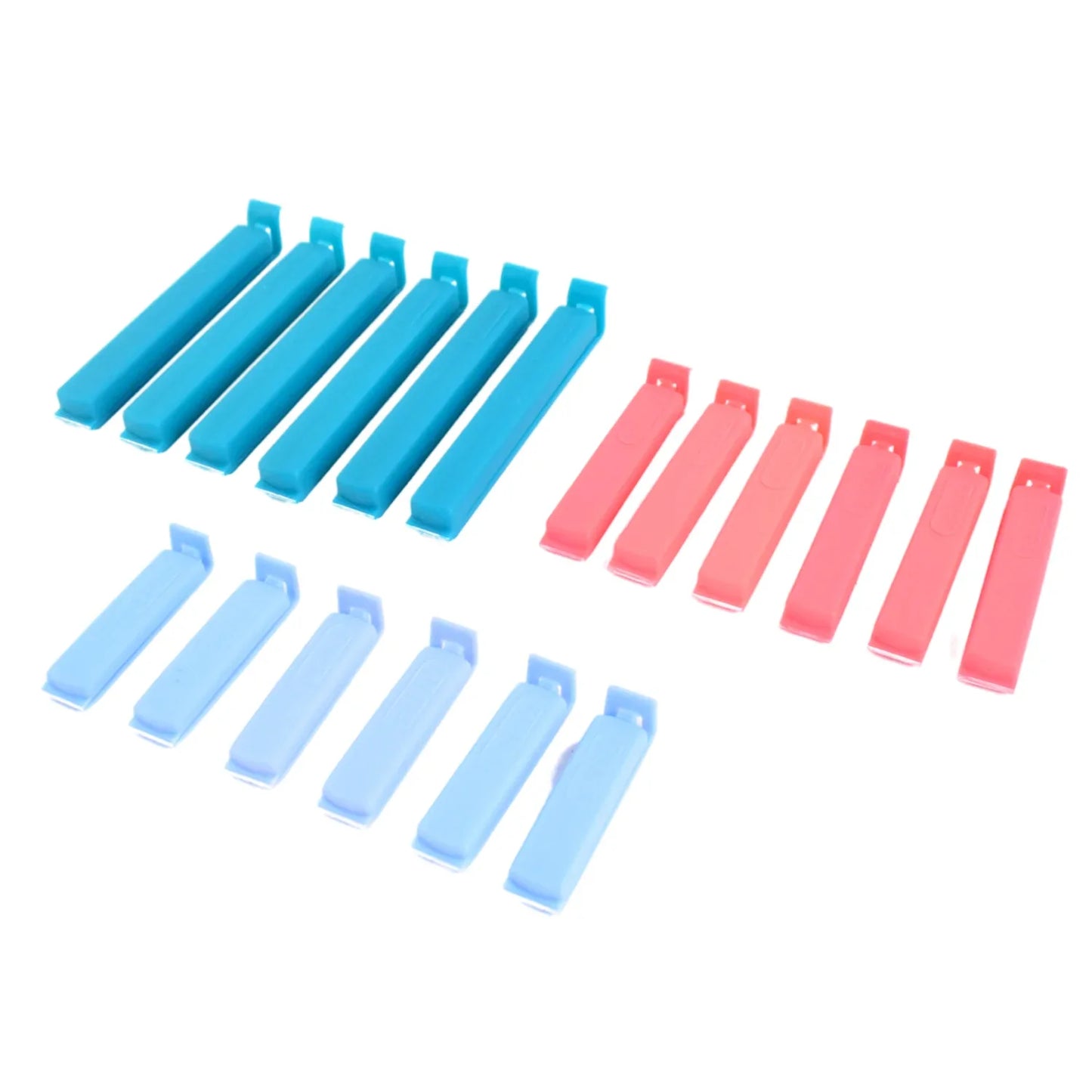 Ritu 18-piece Plastic Pouch Sealer Clip Set - Zidbik