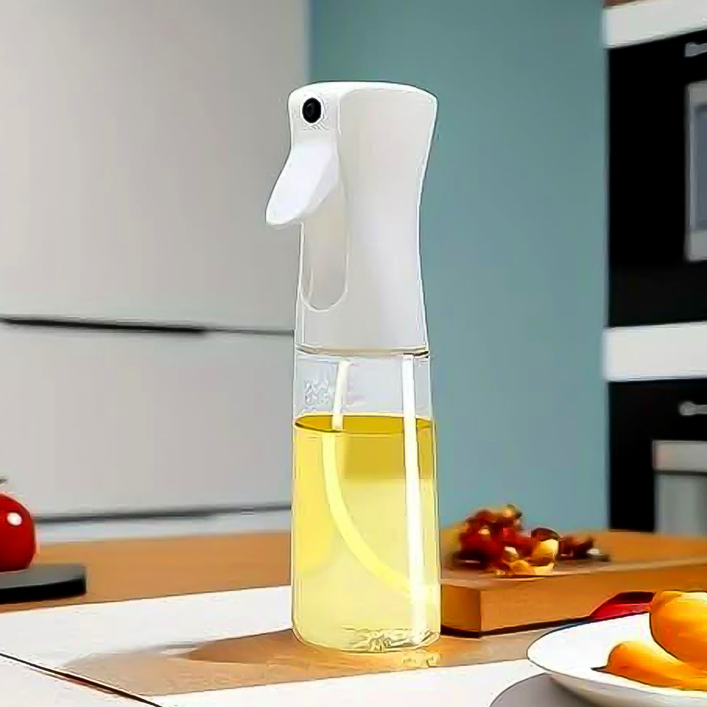 Plastic Oil Spray Bottle - Versatile Kitchen Gadgets (250 Ml Approx  With White Box) - Zidbik