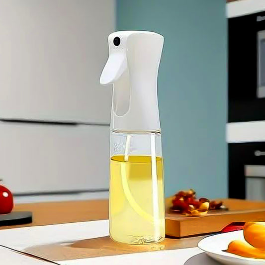 Plastic Oil Spray Bottle - Versatile Kitchen Gadgets (250 Ml Approx  With White Box) - Zidbik