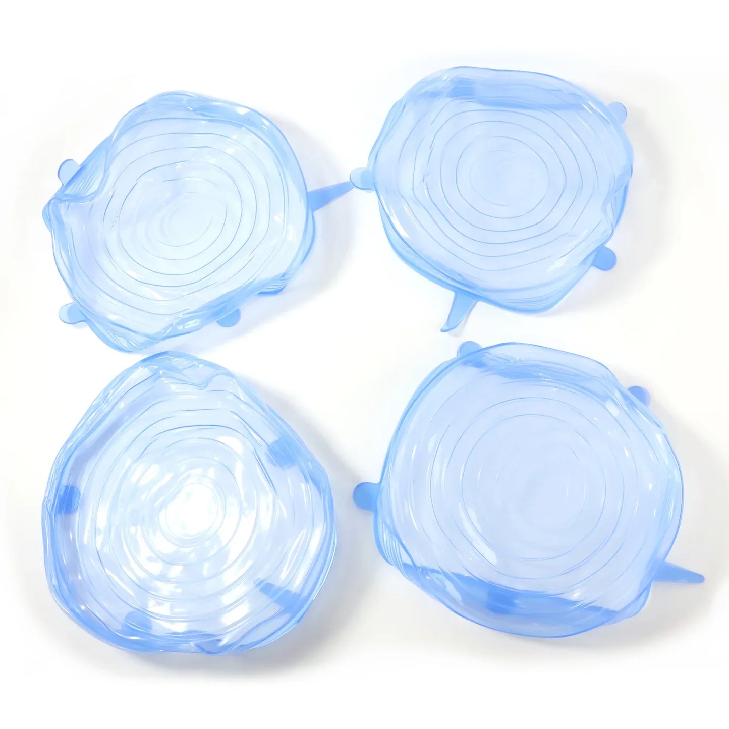 Reusable Silicone Stretch Lids 4 Piece Set - Zidbik