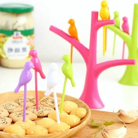 056 Bird Fork (Color Box Packing) - Zidbik