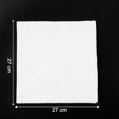 Soft  Absorbent Disposable Tissue Paper  Napkins Set (50 Pc) - Zidbik