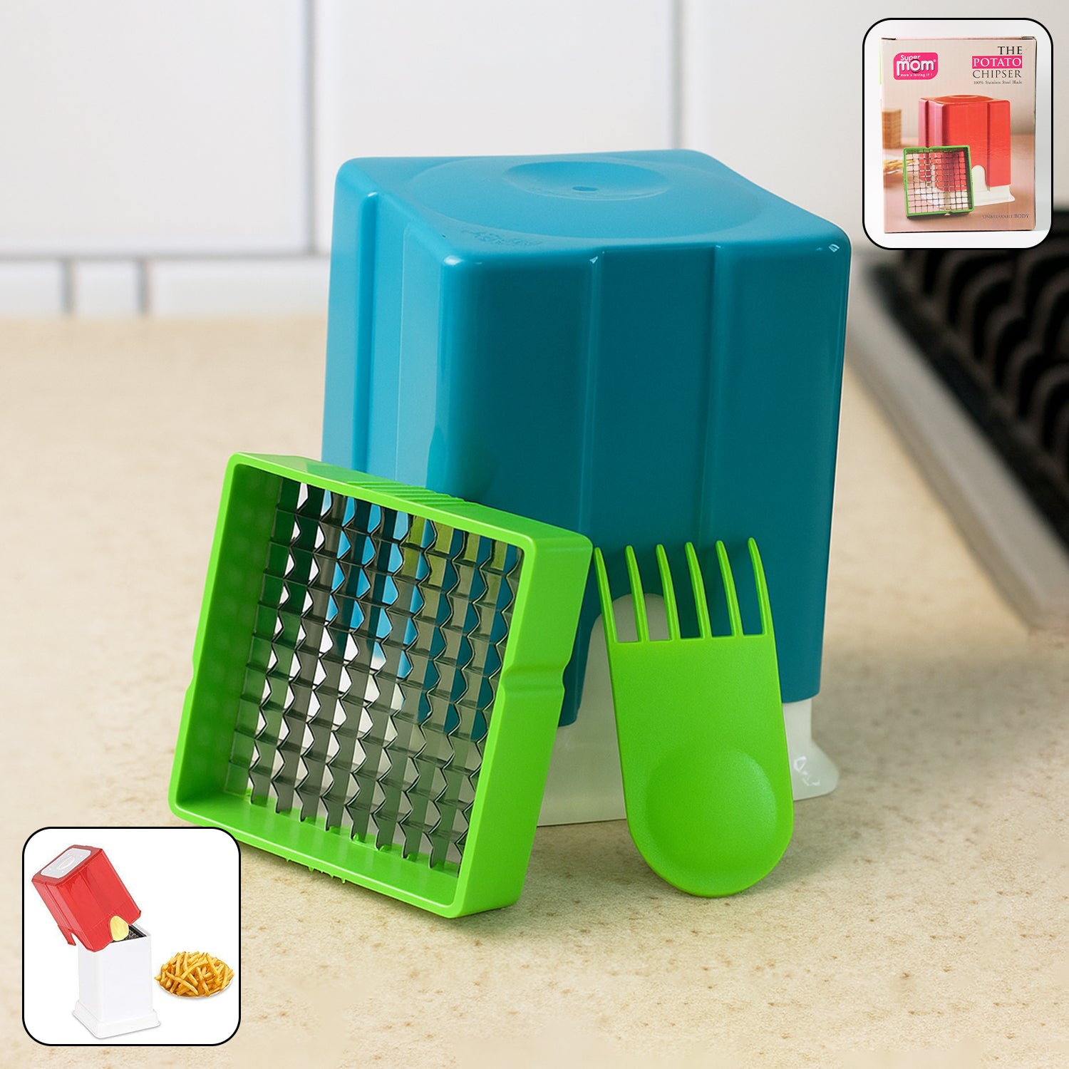 Supermom Potato Chipper Cutter - Zidbik