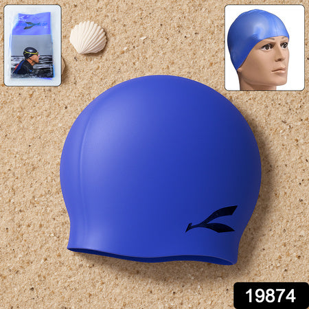 Silicone Swimming Cap (1 Pc) - Zidbik