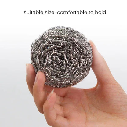 2383 Round Shape Stainless Steel Ball Scrubber - Zidbik