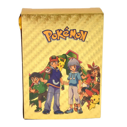 Pocket Monster Golden Trading Playing Cards (55 Pcs Set) - Zidbik
