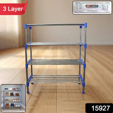 Multipurpose 4-layer Shoe Rack Organizer Set - Zidbik