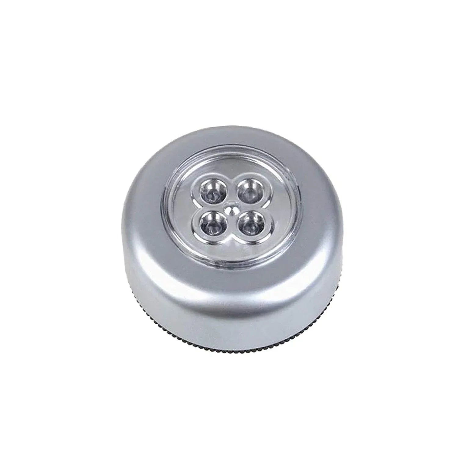 1716 4 Led Battery-powered Wireless Night Light Stick Tap Touch Lamp Stick-on Push Light For Closets Cabinets Counters Or Utility Rooms Cordless Touch Light - Zidbik