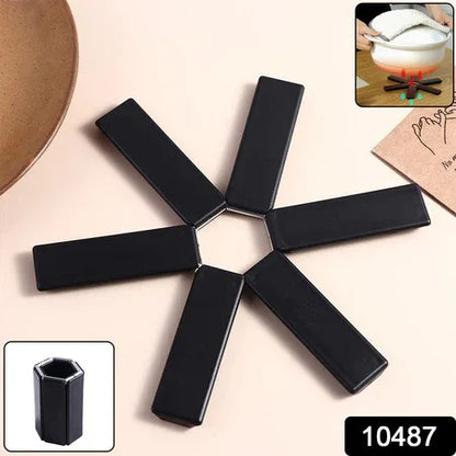 Folding Insulated Pad For Hot Pots - Foldable Trivet Mats (1 Pc) - Zidbik