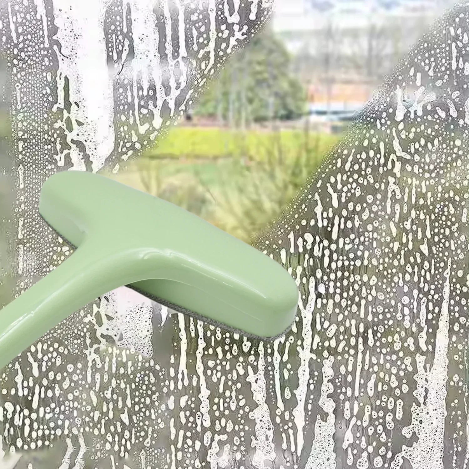 Window Screen Cleaning Brush With Extendable Handle (1 Pc) - Zidbik