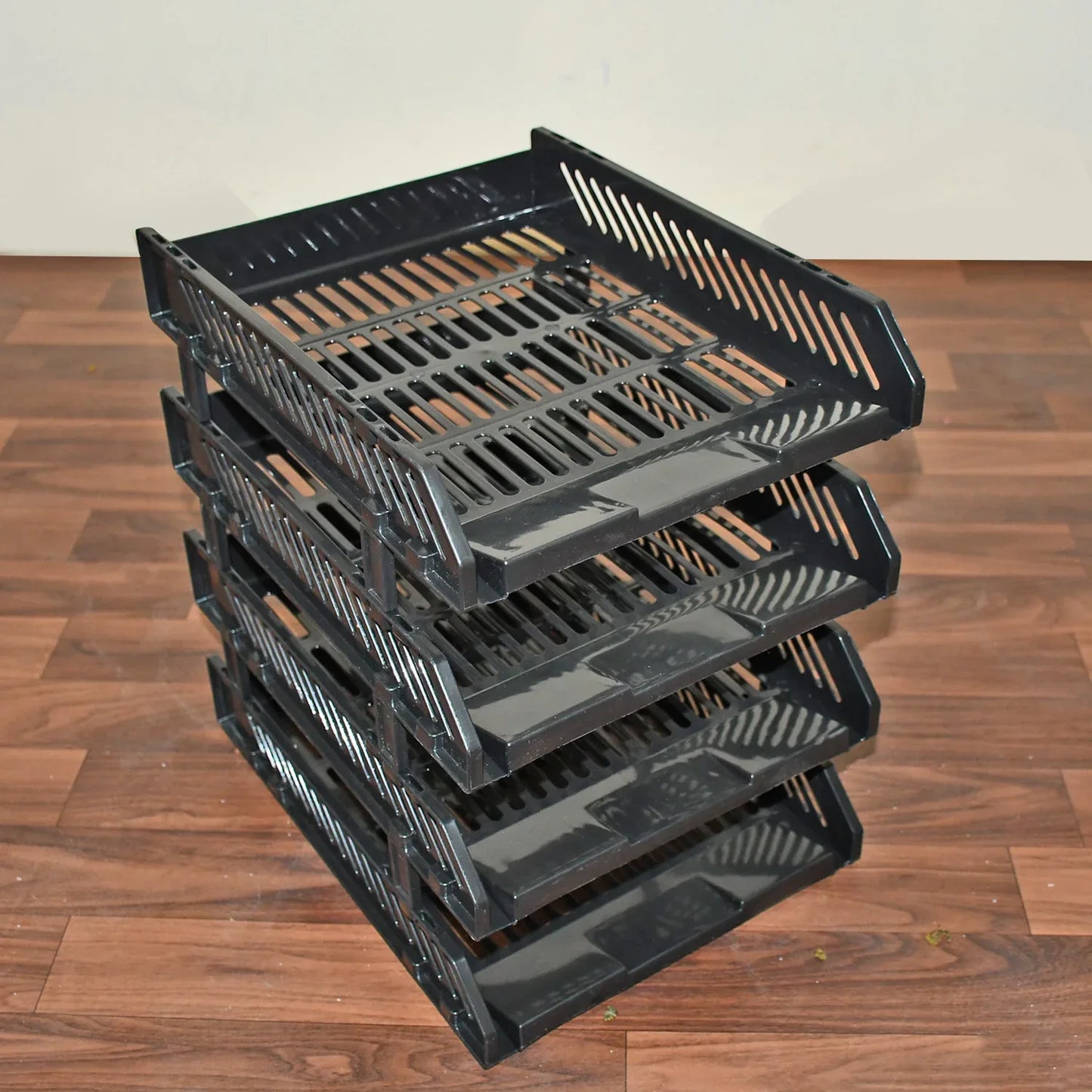 8865 File Cabinets Storage Rack Magazine Newspaper Rack Filing Cabinet Four-layer File Rack Stacking Rack Desktop File Storage Rack Office Data File Rack Drawer Type Classification Cabinet Desktop File Holder Organizer For Office (4 Layer) - Zidbik