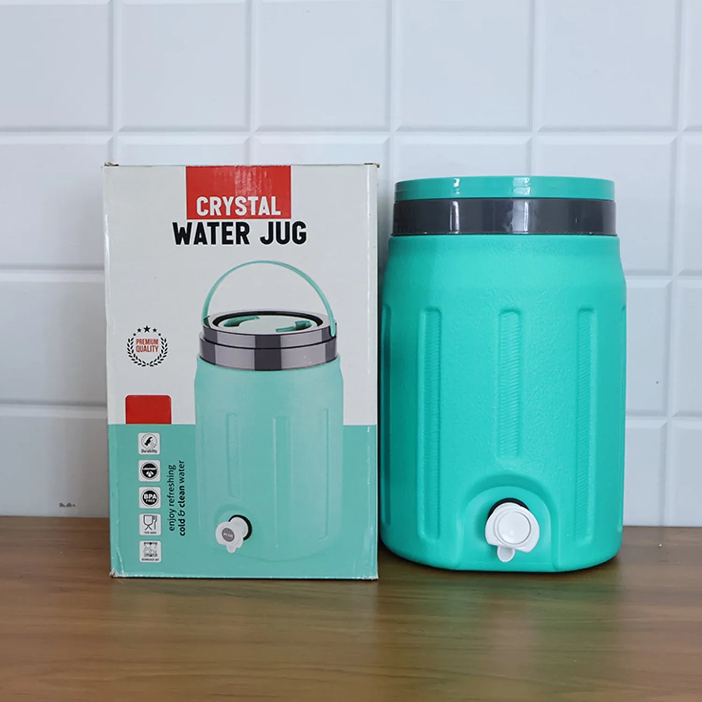 Insulated Water Jug 5.5 Ltr Water Storage Jug - Zidbik