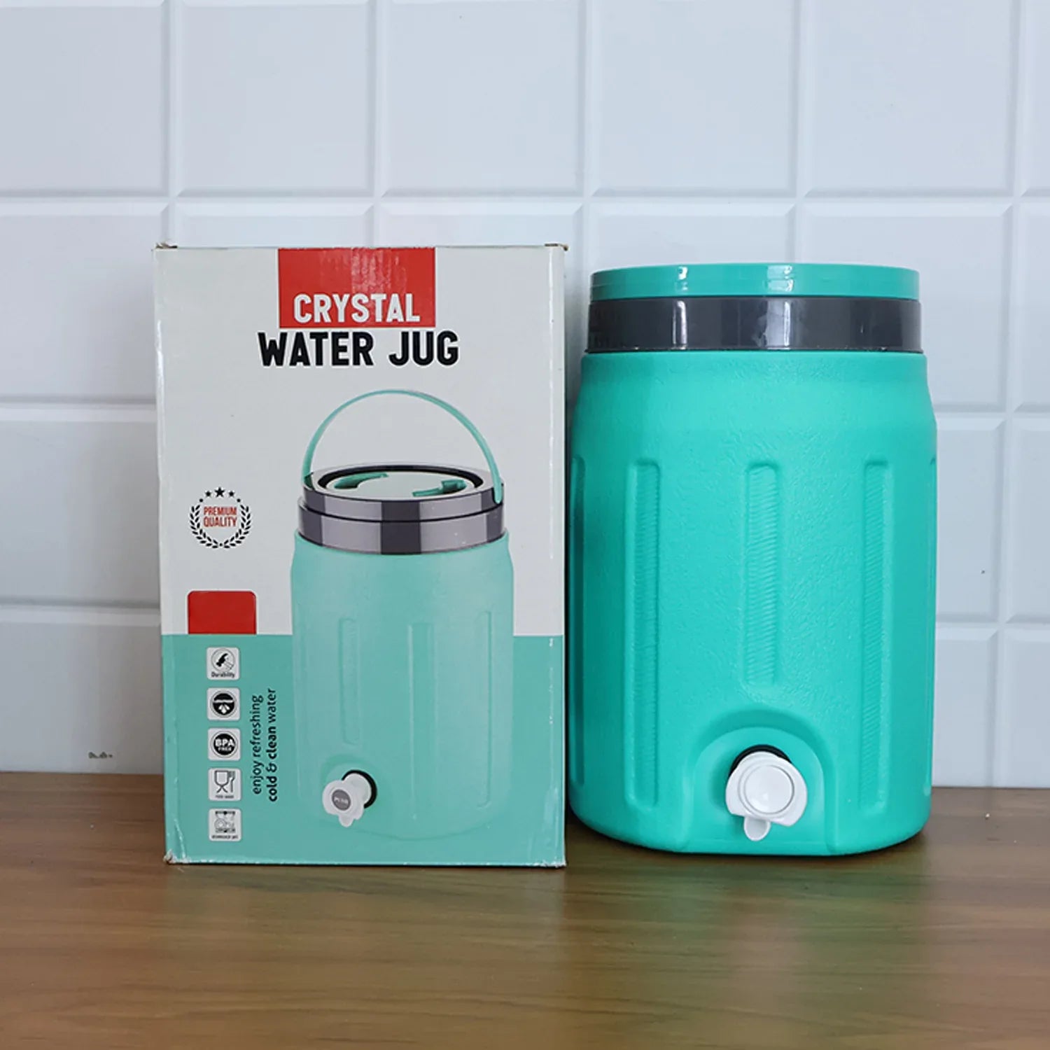 Insulated Water Jug 5.5 Ltr Water Storage Jug - Zidbik