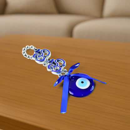 Decorative Double Om Symbol Evil Eye Hanging (1 Pc) - Zidbik