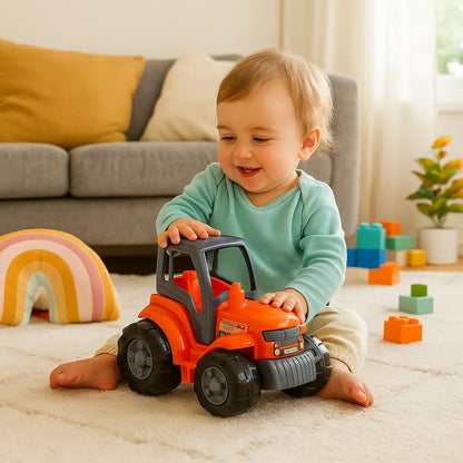 Funwoods Kids Friction Powered Tractor Toy - (1 Pc) - Zidbik