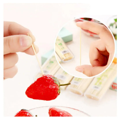 1095 Bamboo Toothpicks With Dispenser Boxq - Zidbik