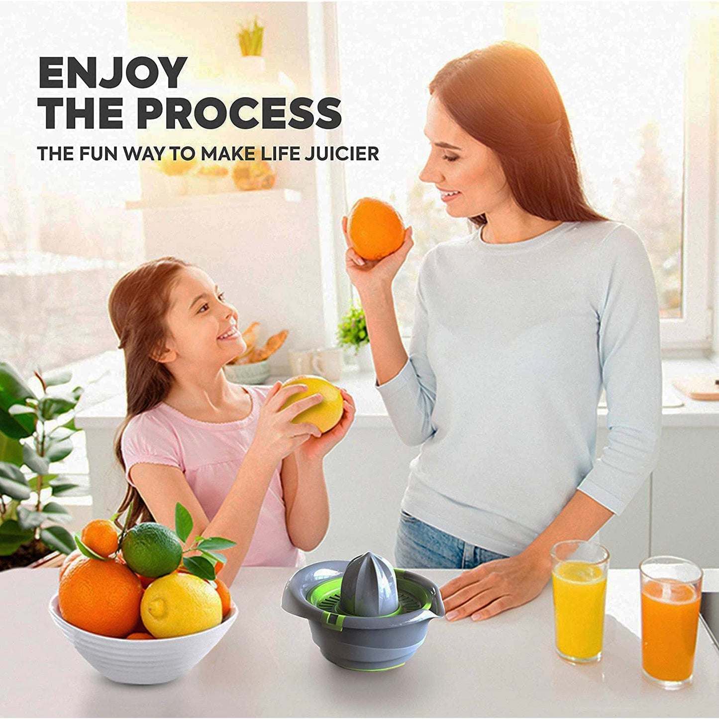 Supermom Premium Manual Hand Press Citrus Juicer (1 Pc) - Zidbik