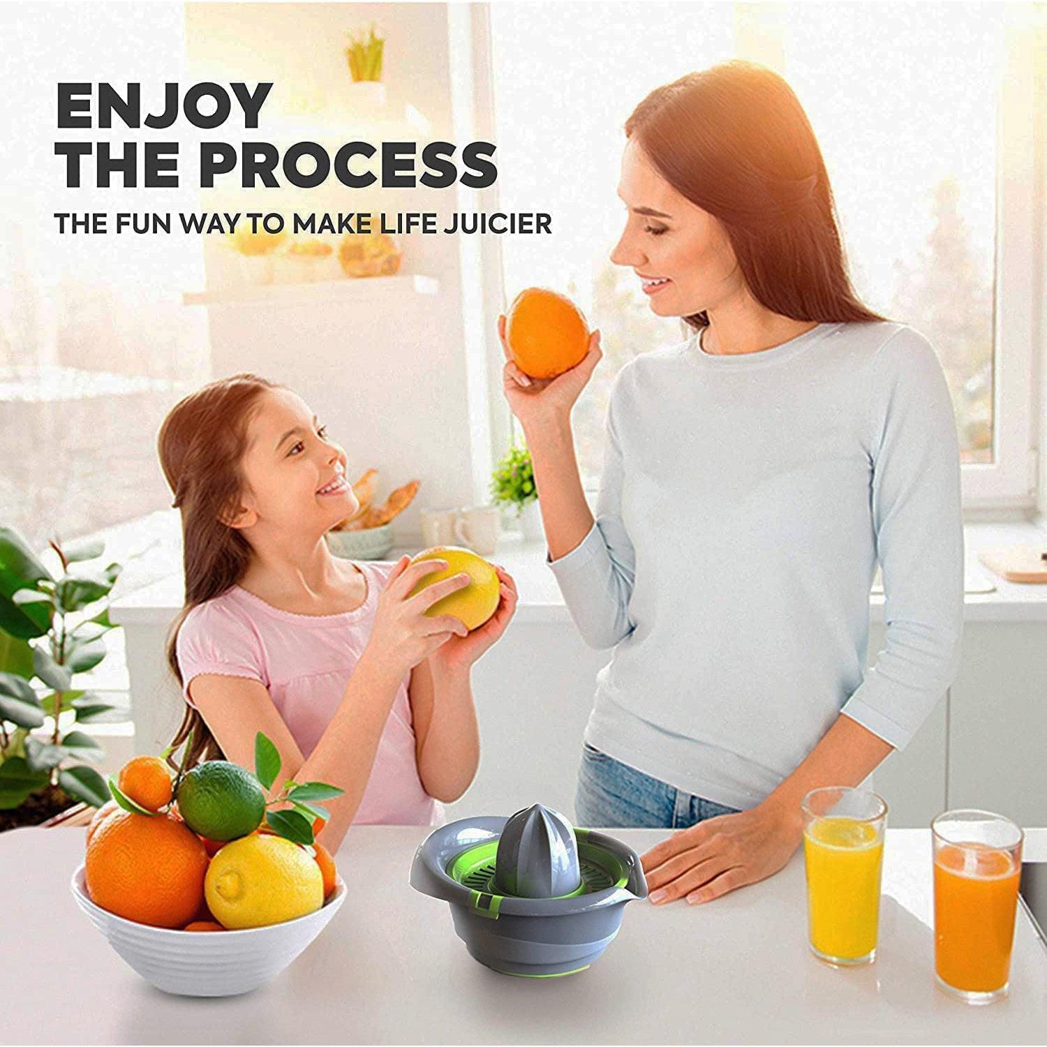 Supermom Premium Manual Hand Press Citrus Juicer (1 Pc) - Zidbik