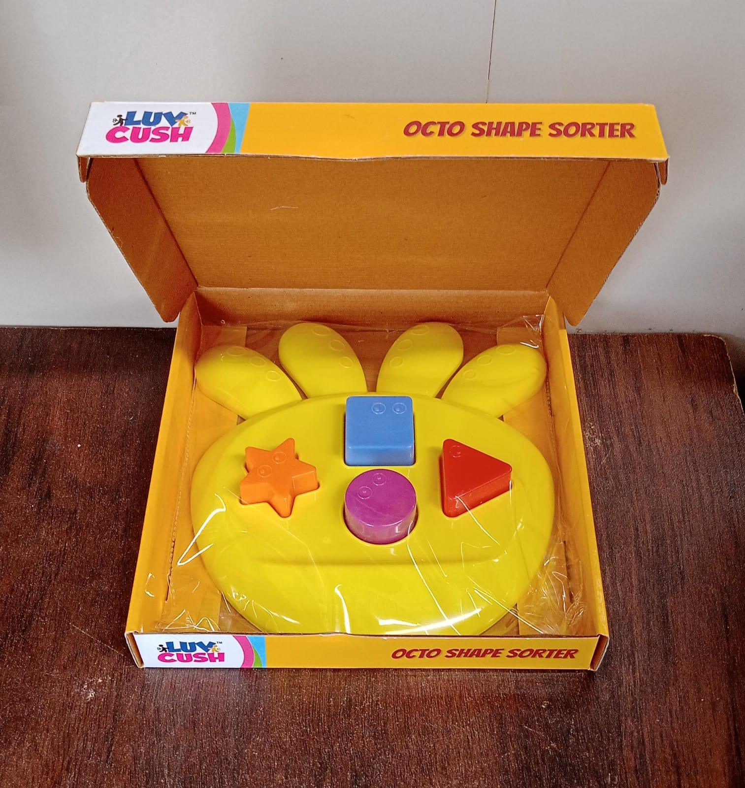 17992 Octoshape Sorter Toy Game That Make Your Kids Brain Sharp Increase Grasping And Sorting Power Education Learning For Girls Boy Gift Product (1 Pc) - Zidbik