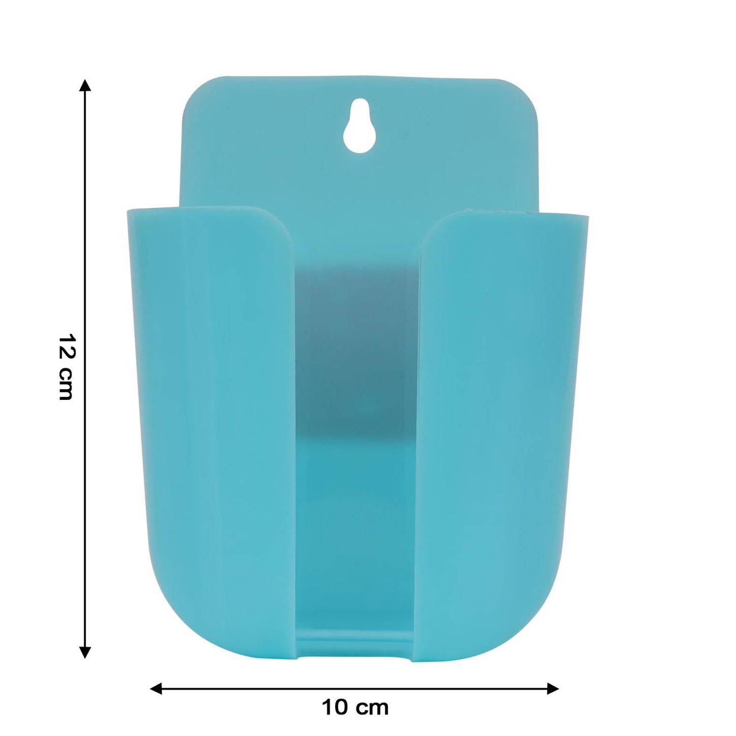 6124 Wall Mounted Storage Box Remote Storage Organizer Case (Multicolour) - Zidbik