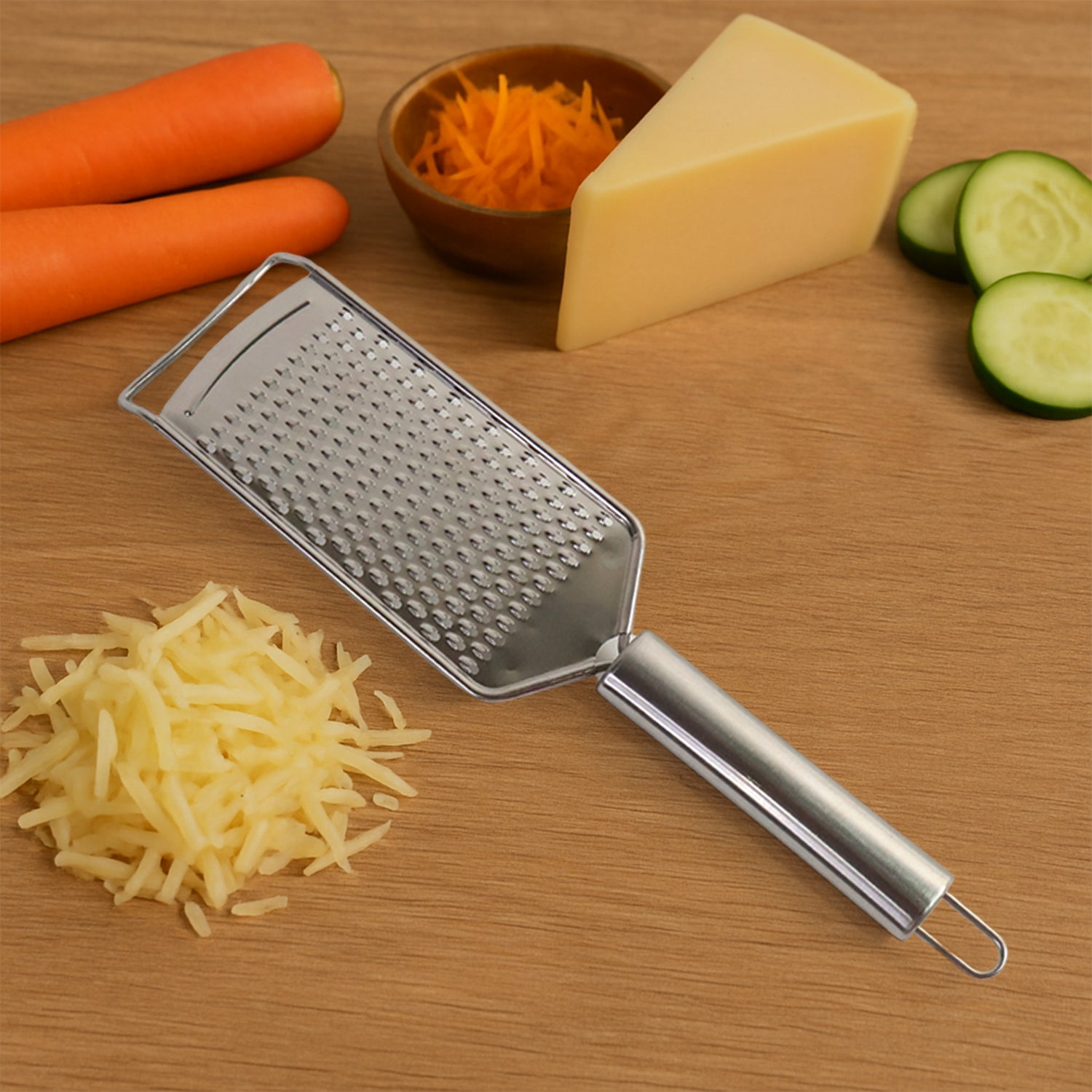 Supermom Supermom Stainless Steel Carrot Grater (1 Pc) - Zidbik