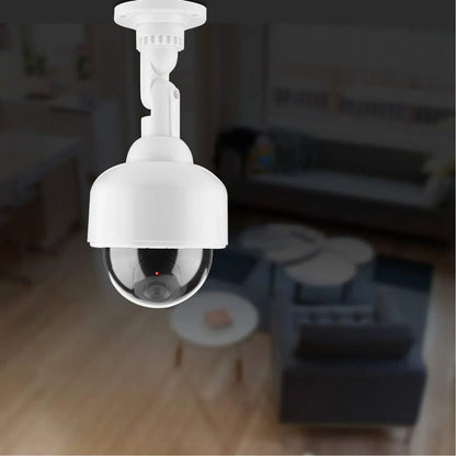 Fake Dummy Camera Cctv With Flashing Red Led Light (1 Pc Battery Not Included) - Zidbik