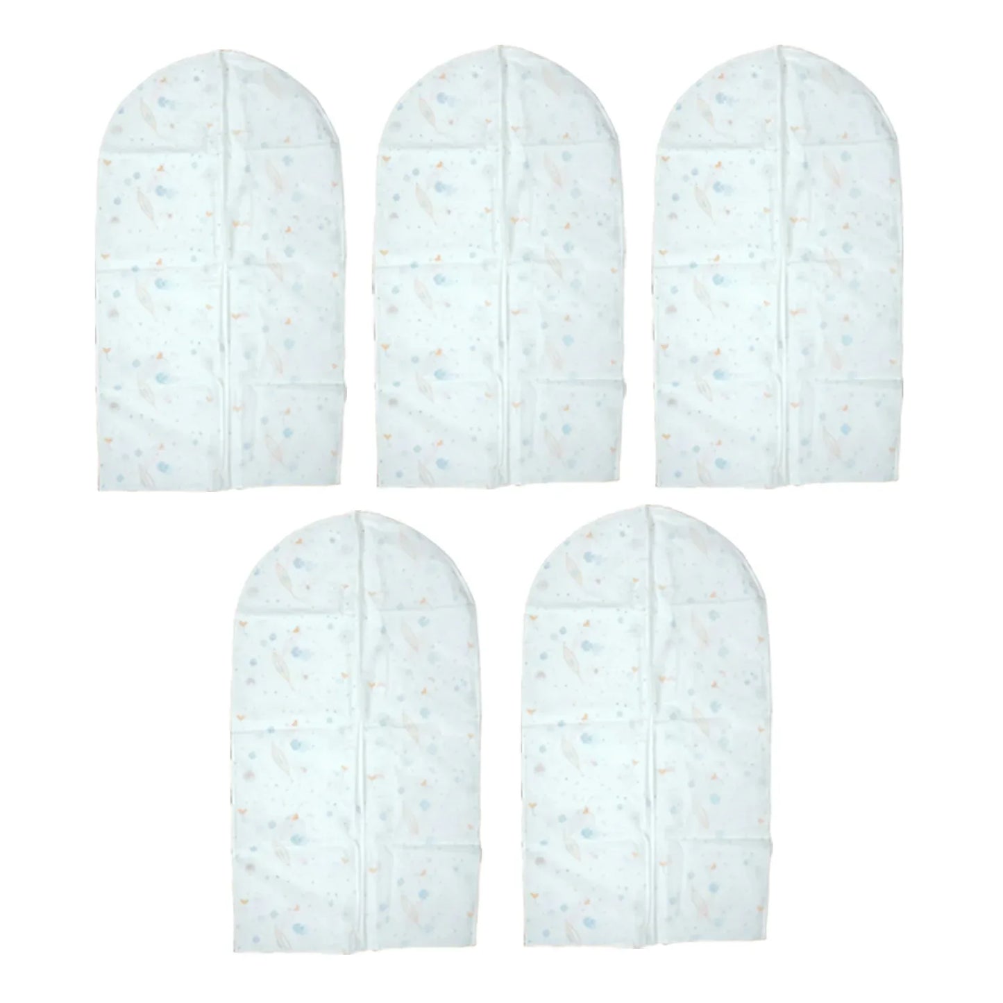 Premium Wardrobe Garment Cover Set (60 80 Cm Pack Of 5) - Zidbik