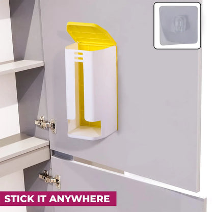 Wall-mounted Plastic Bag - (1 Pc) - Zidbik