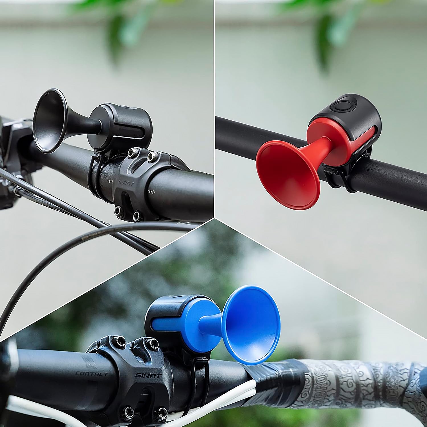 8590 Bicycle Air Horn – 120dB Electric Bell with Waterproof Design and Long Battery Life - Zidbik
