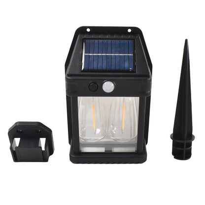 18w Solar Wall Double Lights Lamp With 2 Modes Motion Sensor (1 Pc) - Zidbik