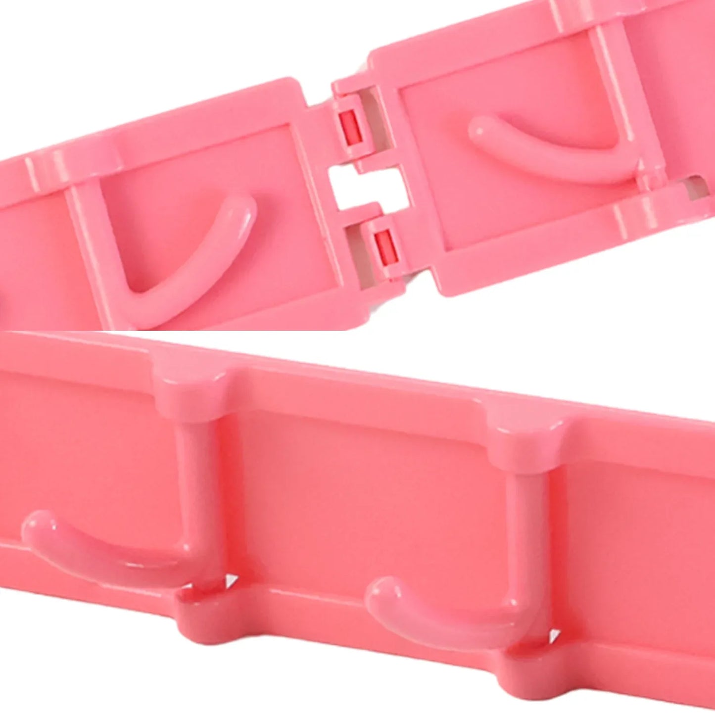 Foldable Rotating Wall-mounted Multipurpose 6 Hook Rack (1 Pc) - Zidbik