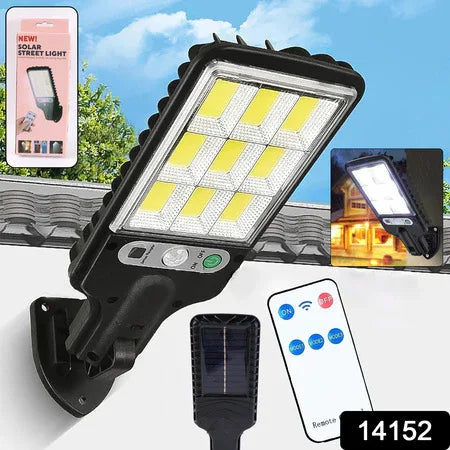 High-power Solar Led Street Light With Motion Sensor Remote Control - Zidbik