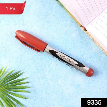 Maroon Premium Permanent Marker Pen (1 Pc) - Zidbik
