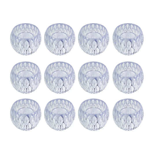 Set Of 12 Crystal Style Led Decorative Lamps Candle - Zidbik