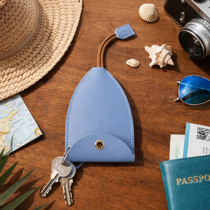 Compact Travel Keyholder Pouch With Wrist Strap (1 Pc) - Zidbik