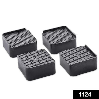 1124 Premium Multipurpose Heavy Duty Cupboardrefrigeratorsofa Base Stand - Set Of 4 Pcs - Zidbik