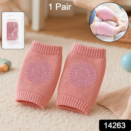 Pink Toddler Wool Knit Leg Warmer (Knee Guard) - Zidbik
