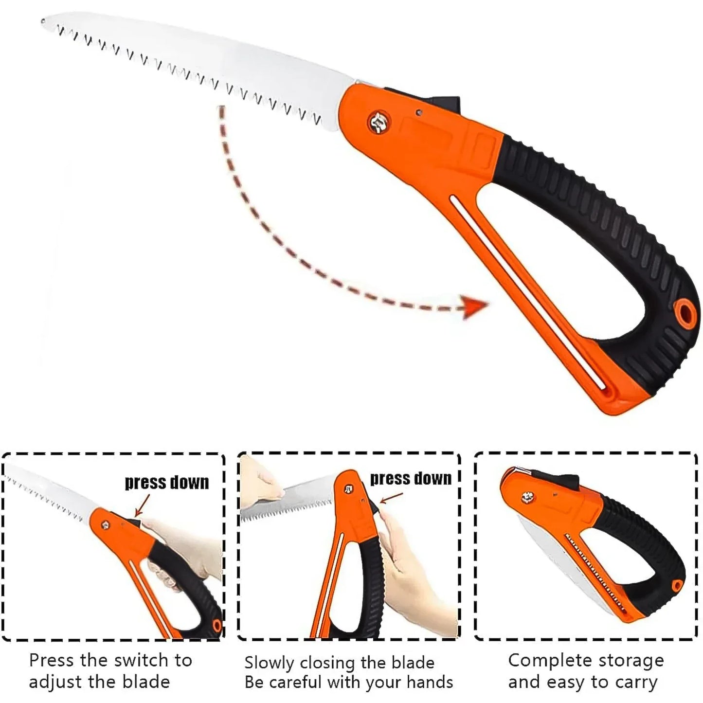 15 Inch Mini Pruning Folding Saw (1 Pc) - Zidbik