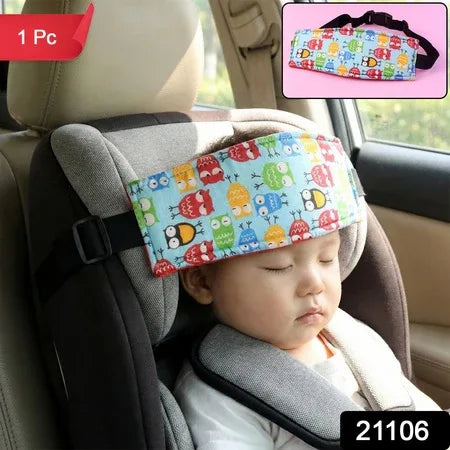 Adjustable Baby Car Seat Head Support Strap (1 Pc) - Zidbik