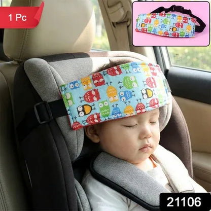 Adjustable Baby Car Seat Head Support Strap (1 Pc) - Zidbik