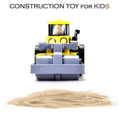 1952 Mini Friction Power Construction Excavator Loader With Torry Toy For Kids - Zidbik