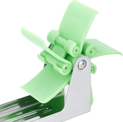 7160 Stainless Steel Washable Watermelon Cutter Windmill Slicer Cutter Peeler For Homesmart Kitchen Tool Easy To Use - Zidbik