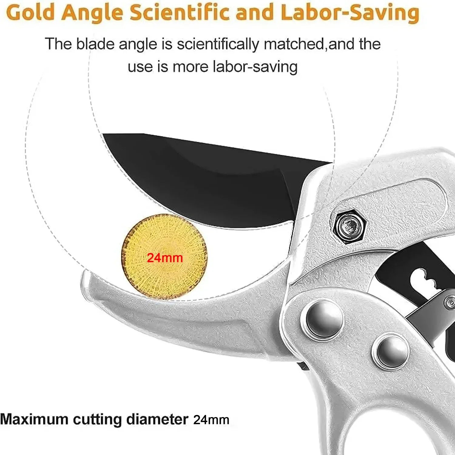 Gardening Shears Enhanced Garden Shears Pruning Machine (200 Mm 1 Pc) - Zidbik