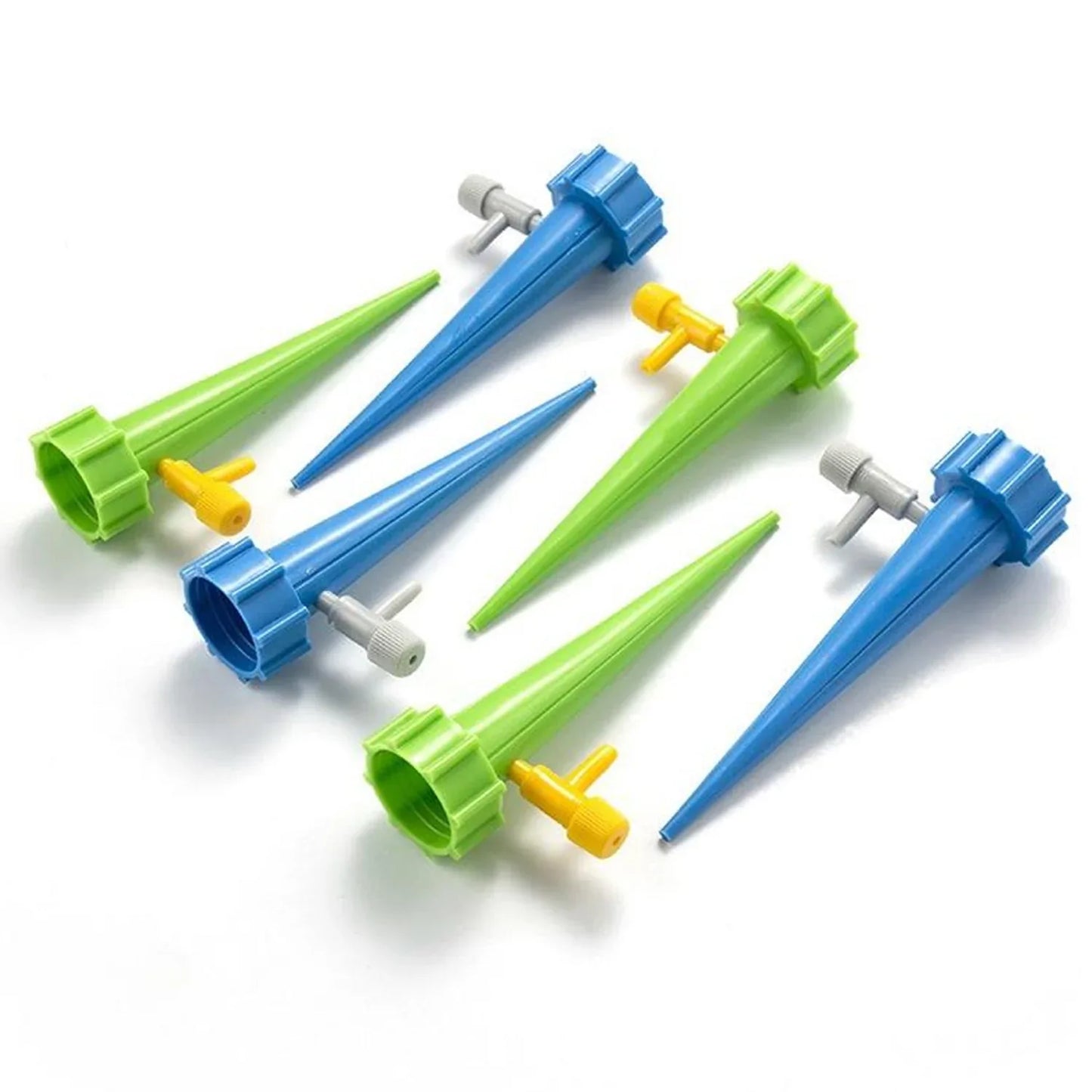 7412 Plant Watering Spikes Self Watering Spikes Water Dripper For Plants Adjustable Plant Watering Devices With Slow Release Control Valve Switch (1pc) - Zidbik
