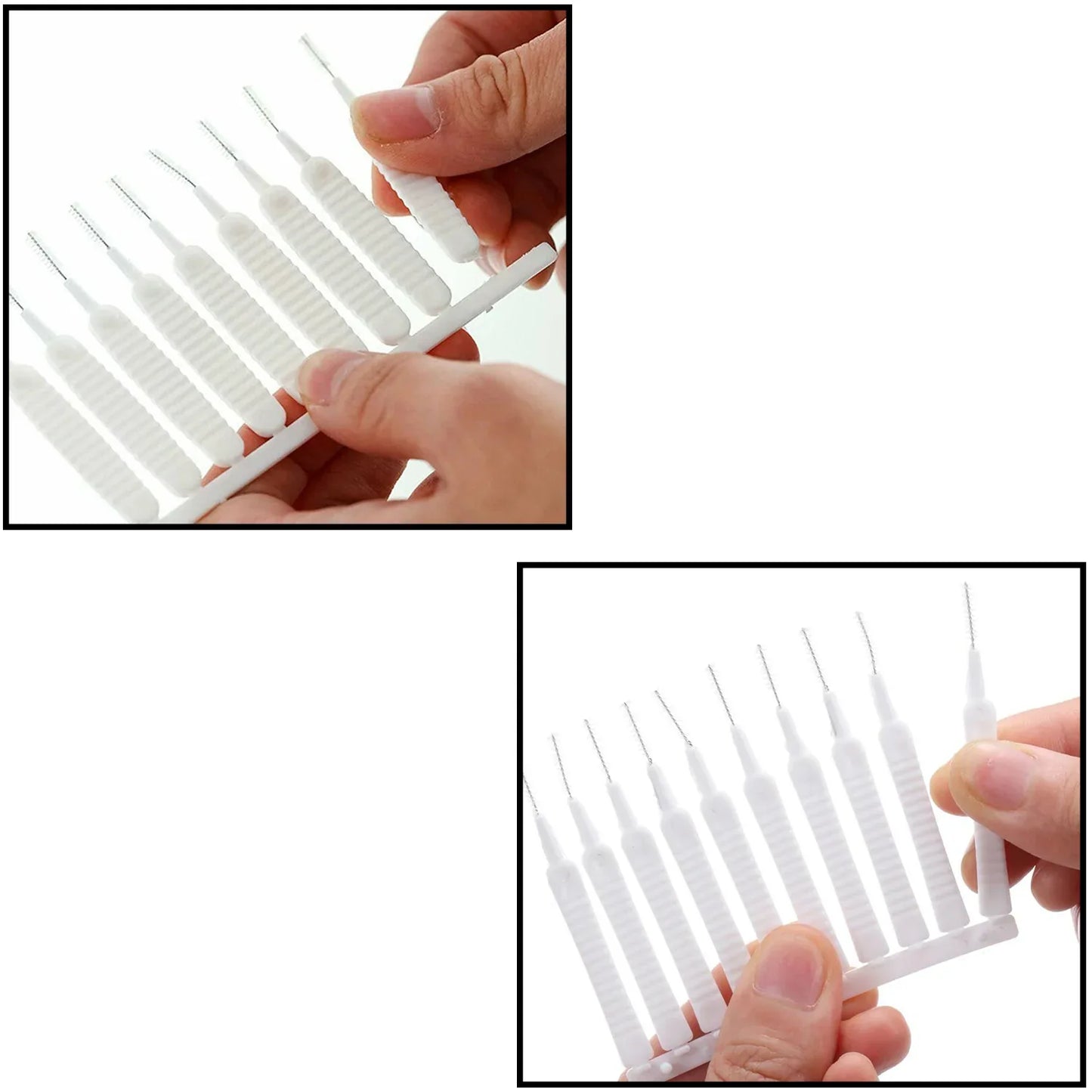 4985 10pcs Shower Nozzle Cleaning Brush Reusable Multifunctional Shower Head Anti-clogging Small Brush - Zidbik