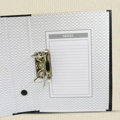 Button Clip Box File Paper Holder Organizer School Office Home For Documents (3528 Cm 1 Pc - Zidbik