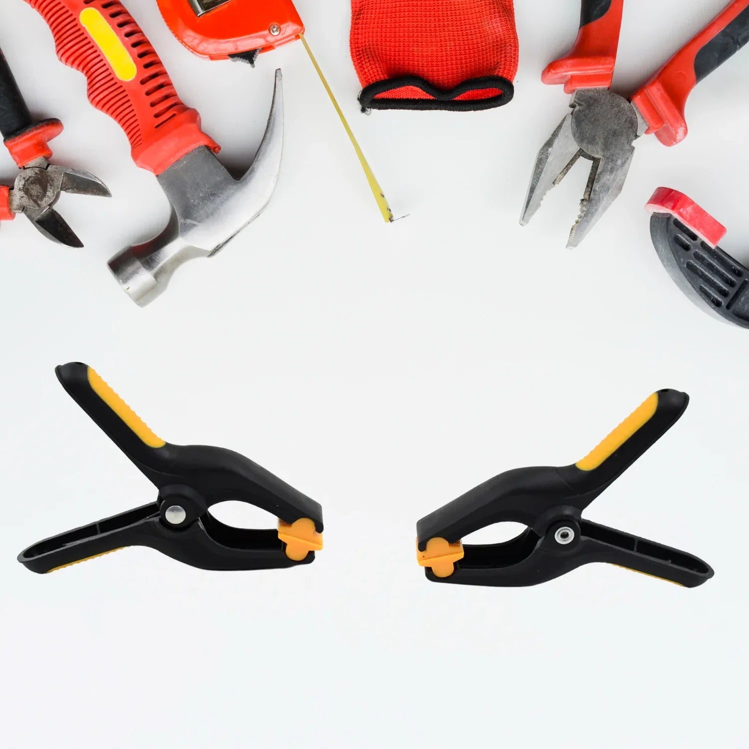 3 Inch Heavy Duty Clips Clamp Spring Clamps Clip Fixture (2 Pc Set) - Zidbik