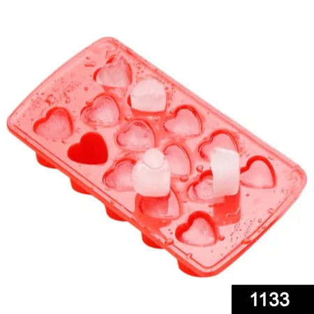 1133 Heart Shape Ice Cube Tray - Zidbik