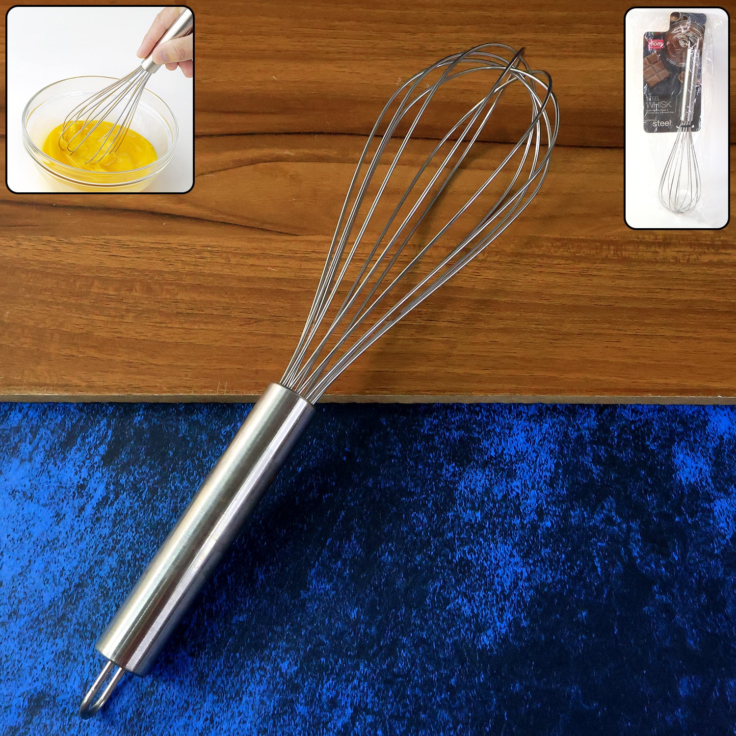 Supermom Premium Stainless Steel Wire Whisk (1 Pc) - Zidbik