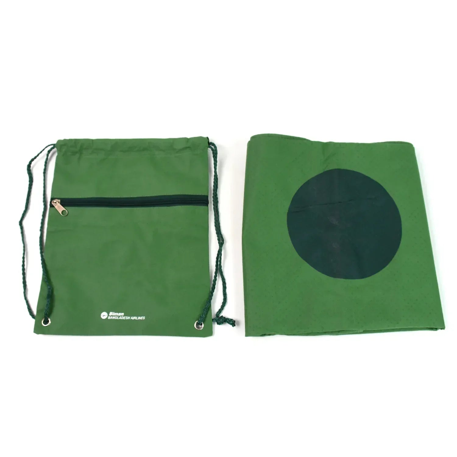 2 In 1 Hajj Kit Bag With Musallah Small Bag (2 Pcs Set) - Zidbik